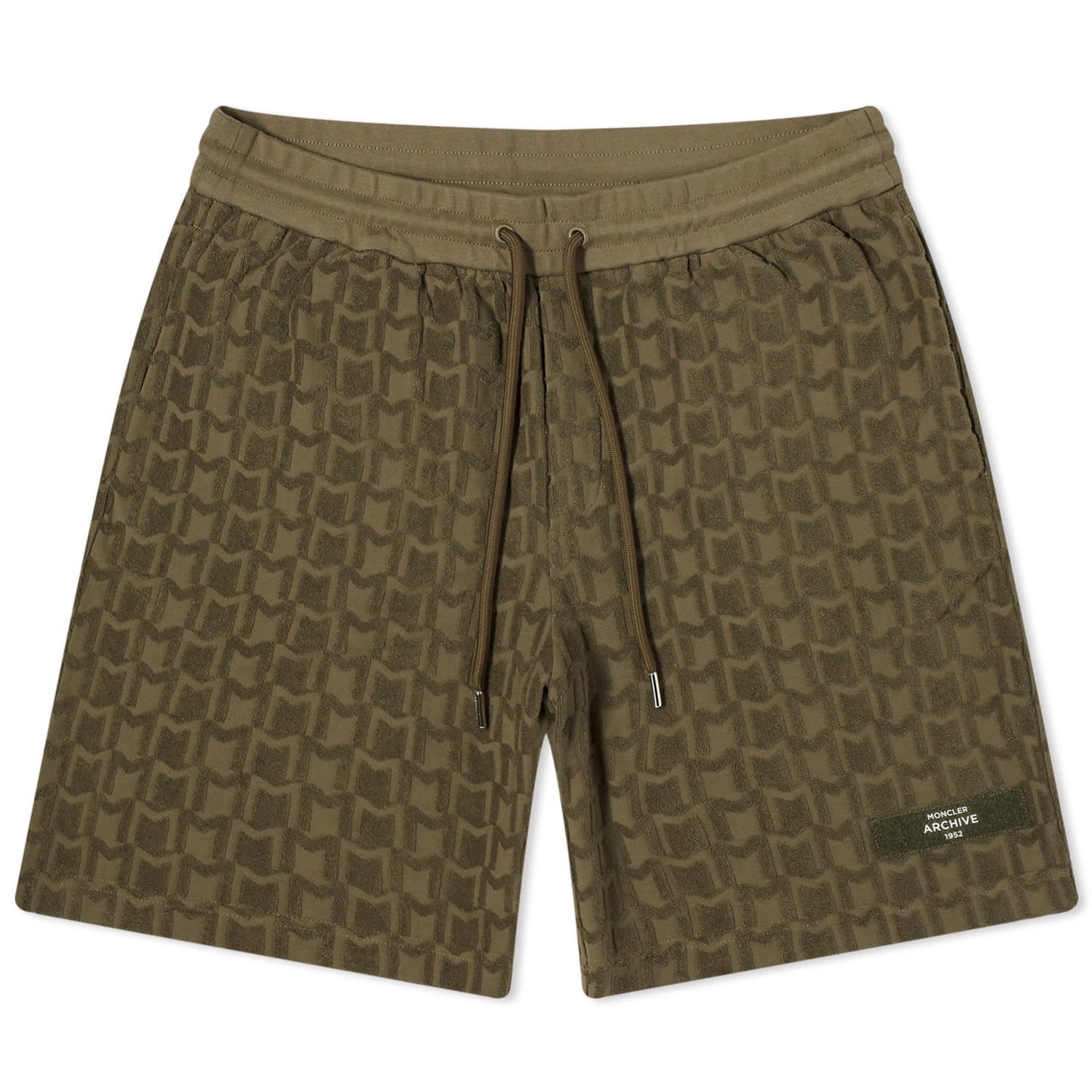 Shortsit Moncler Towelling Monogram Short Vihreä | 8H000-14-89AI5-823, 0