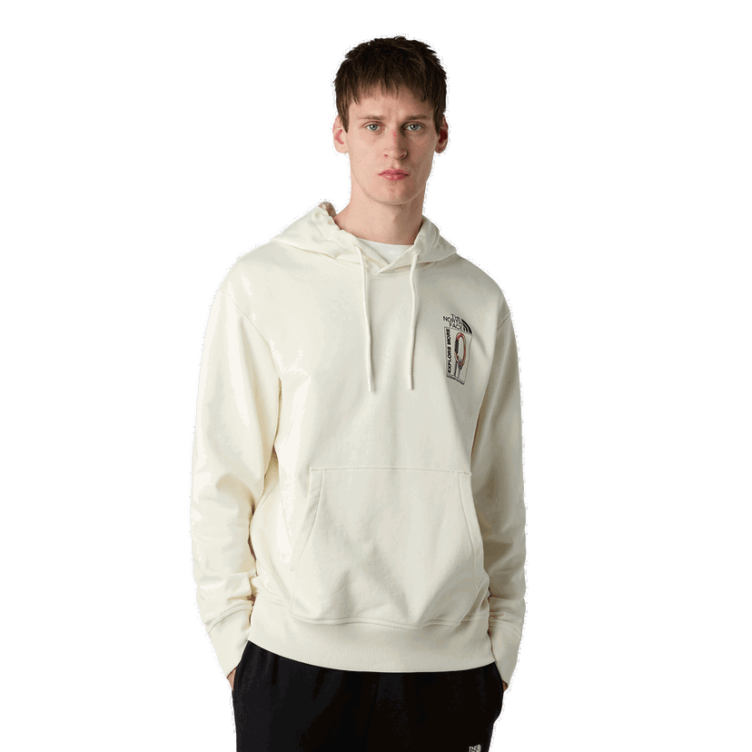 Huppari The North Face Explore Gear Relaxed Hoodie Valkoinen | NF0A8F2KQLI1