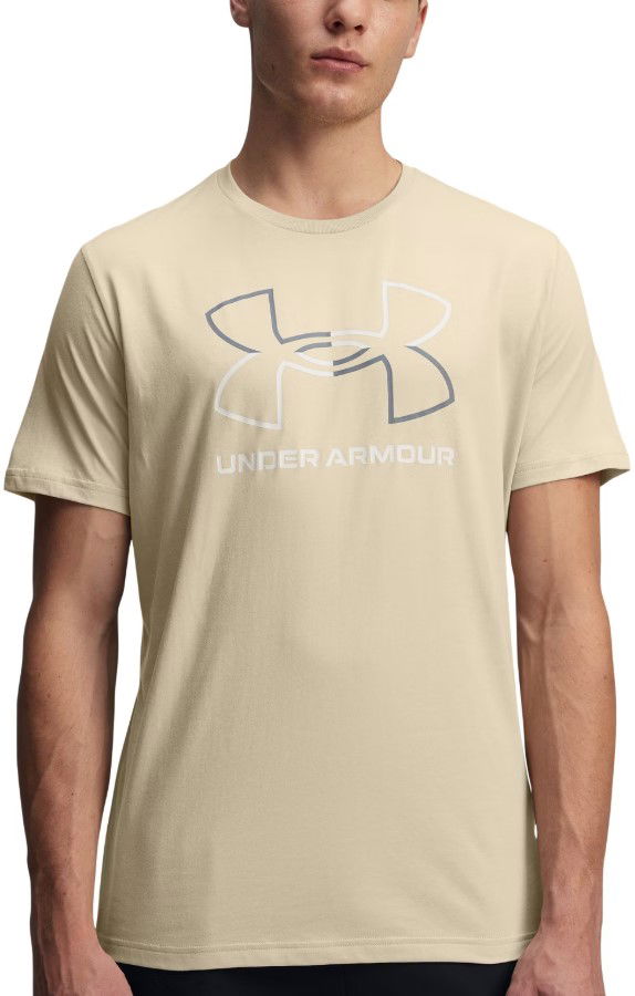 T-paita Under Armour Under Armour GL Foundation Update Short Sleeve T-Shirt Beige | 1382915-289