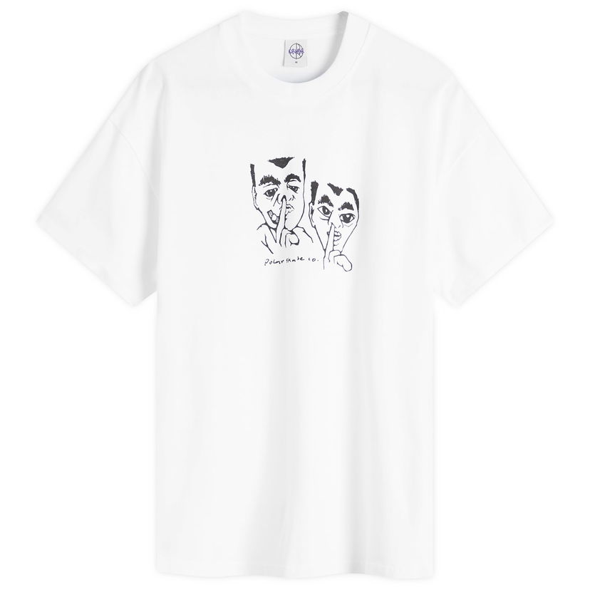 T-paita Polar Skate Co. Boogers T-Shirt Valkoinen | PSC-F24-35