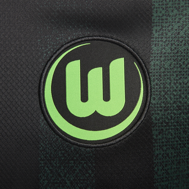 Jersey Nike Dri-FIT VfL Wolfsburg Stadium 2024/25 Away Kit Musta | FZ2820-010, 2