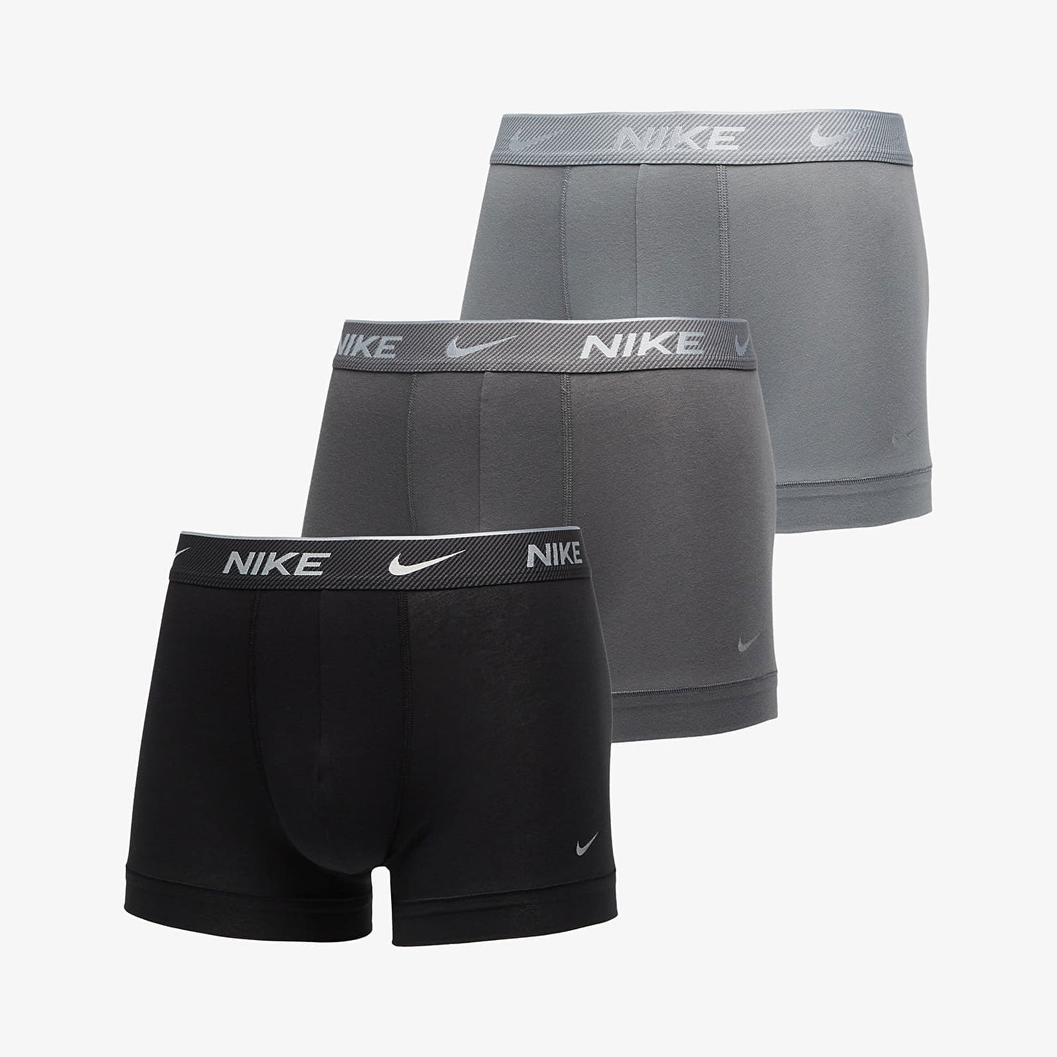 Nyrkkeilijät Nike Dri-FIT Trunks (3-Pack) Harmaa | 0000KE1008-U91, 0