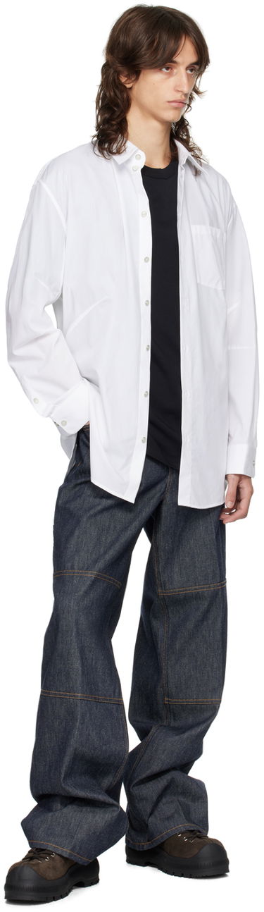 Paita Helmut Lang Helmut Lang Apex Oversized Shirt Valkoinen | O06HM599, 3