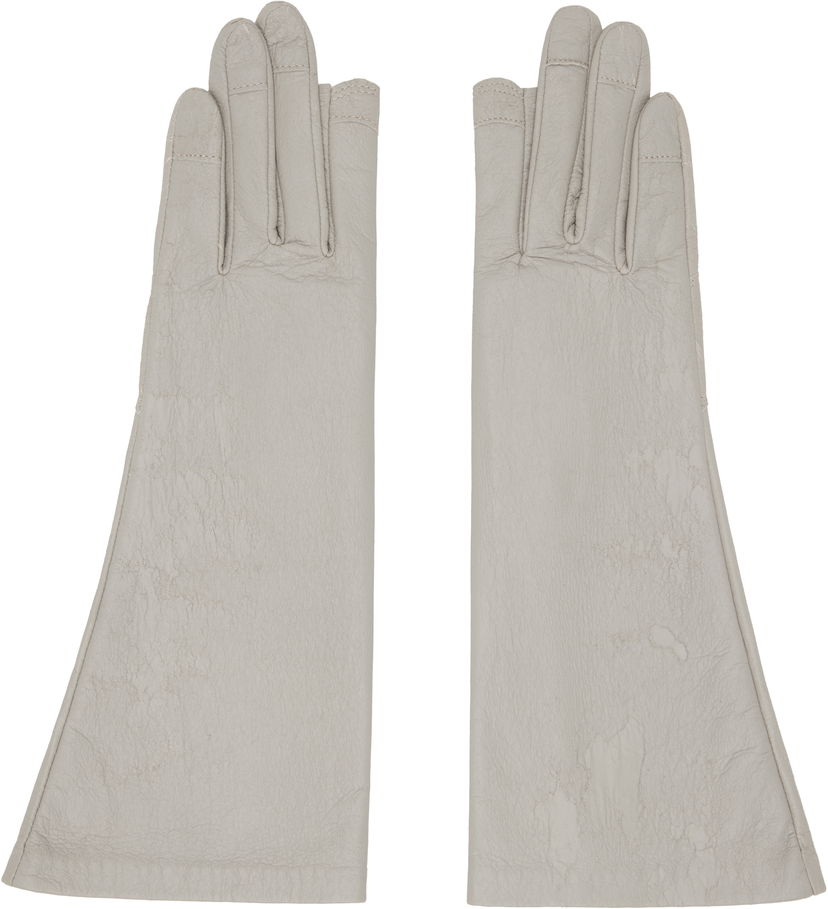 Käsineet Rick Owens Porterville Short Gloves Valkoinen | RO02D3451 LBA