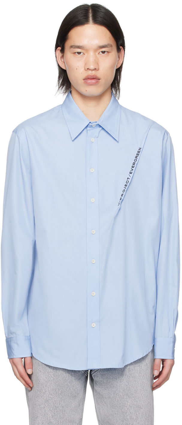 Paita Y/PROJECT Shirt Pinched Seam Sininen | 201SI010