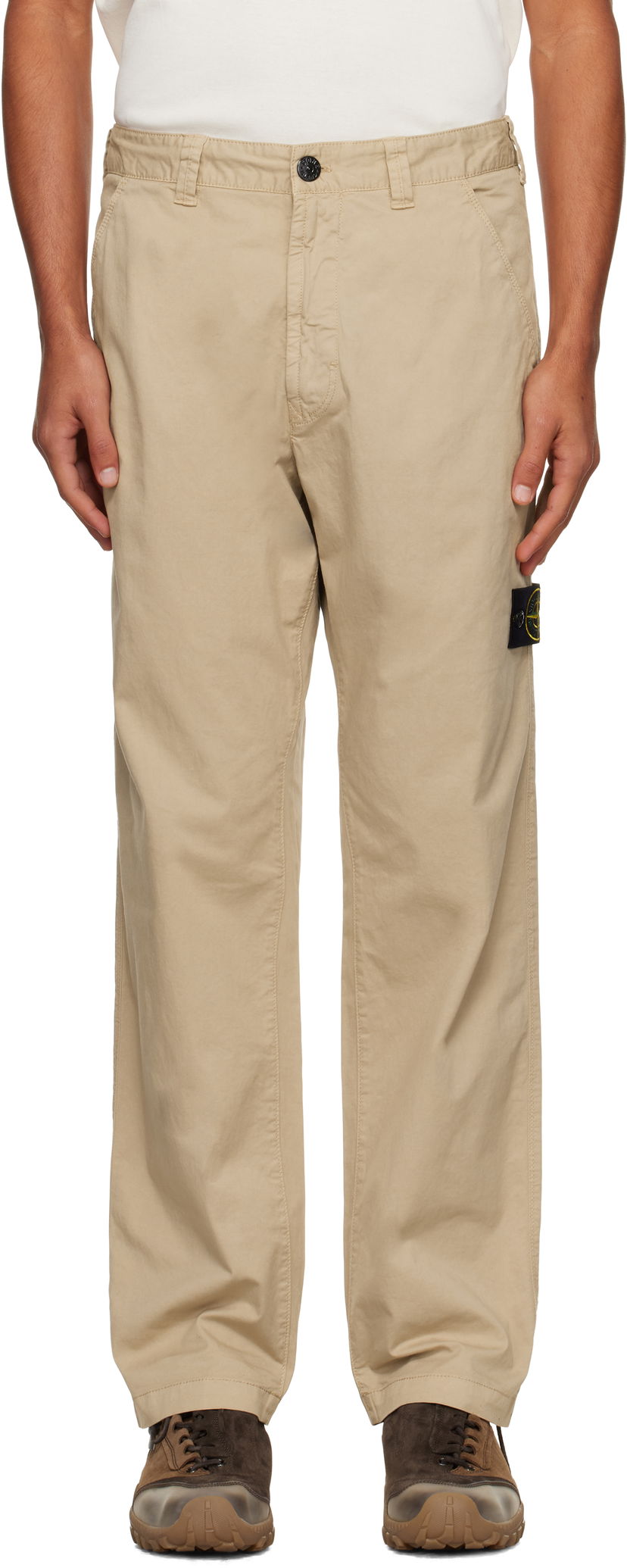 Housut Stone Island Stone Island Trousers Beige | K2S15 3100035 S0A10