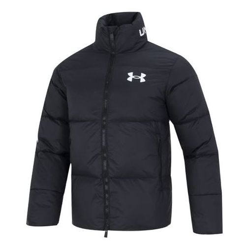 Puffer takki Under Armour Logo Puffer Jacket Musta | 1375449-001