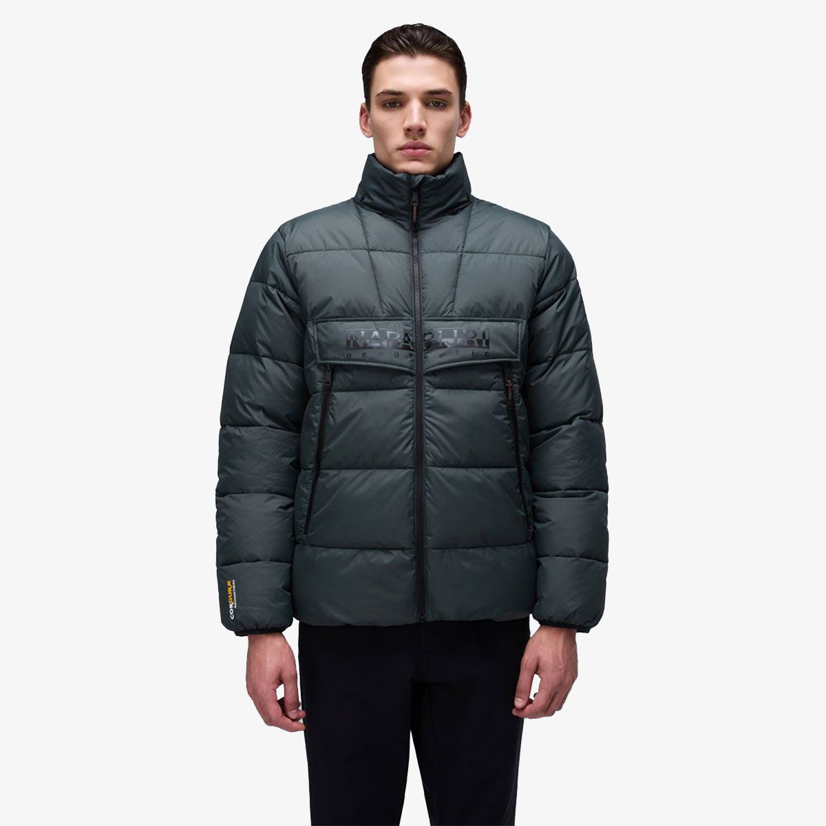 Puffer takki Napapijri Open Puffer Jacket Vihreä | NP0A4I23G1S1, 0
