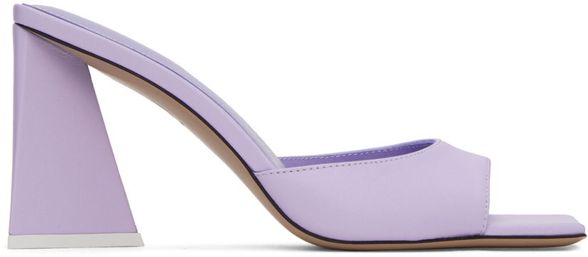 Kengänhoito The Attico Attico Mini Devon Mules Violetti | 242WS772 L001