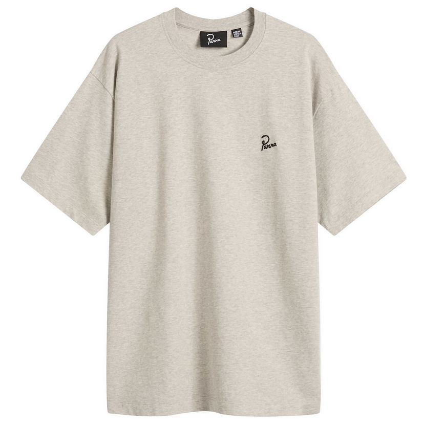 T-paita By Parra Parra Signature T-Shirt, Size Large Harmaa | 54116-HGY