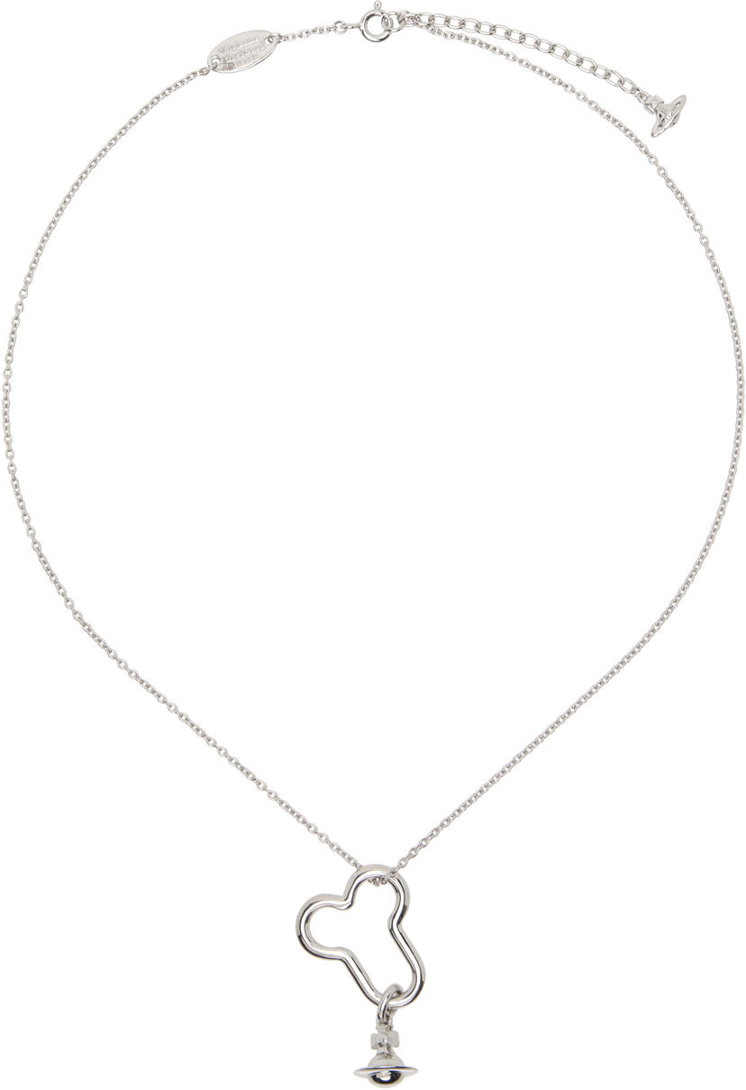 Kaulakoru Vivienne Westwood Vivienne Westwood Karla Pendant Necklace Metallinen | 630203FL-01P019-