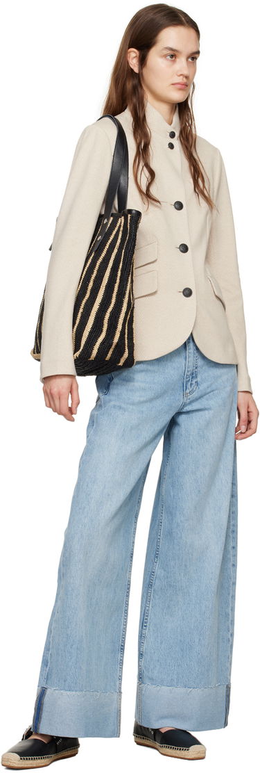 Jeans rag & bone Rag & Bone Sofie Wide Leg Jeans Sininen | WDD24S2993BOMA, 3