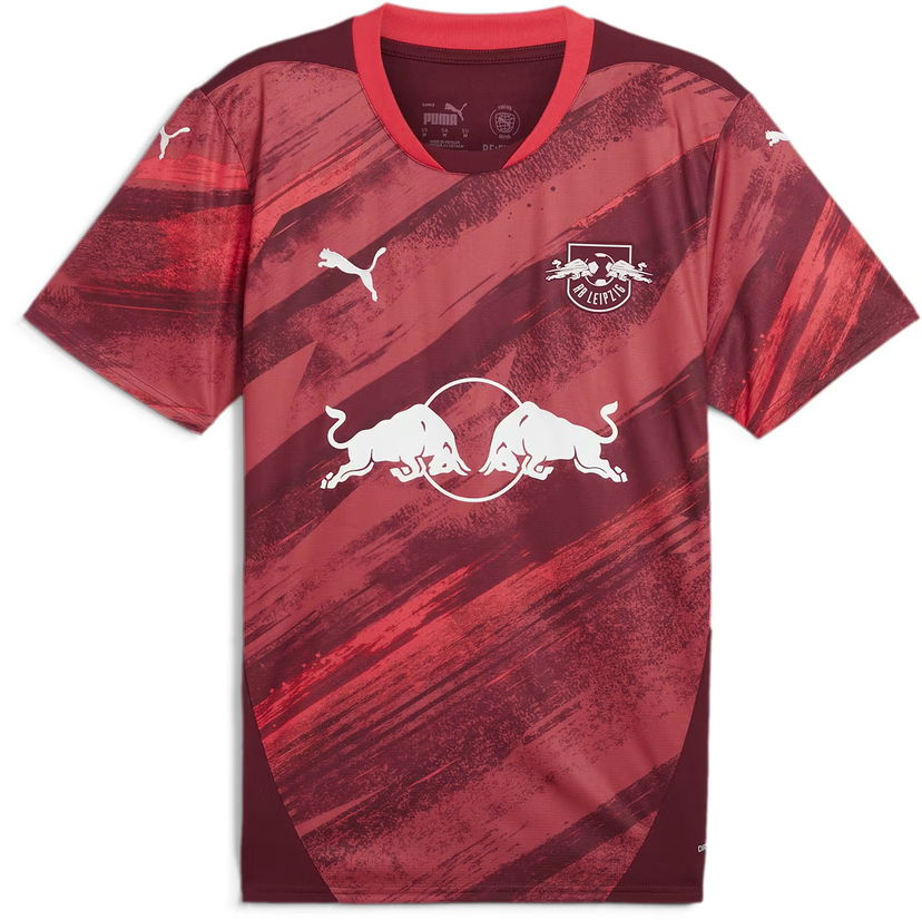 Jersey Puma RB Leipzig Away Jersey Replica 2024/25 Burgundia | 776458-02