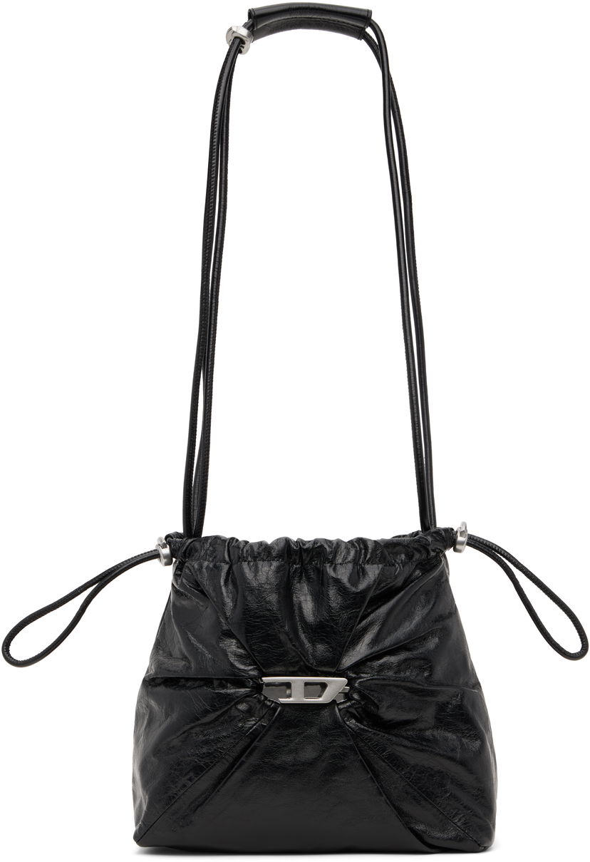 Olkalaukku Diesel Scrunch-D Bucket Bag Musta | X10325 P1003