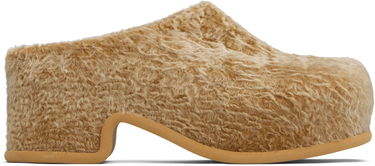 Kengänhoito Dries Van Noten Dries Van Noten Shearling Slip-on Loafers Beige | MS251-758, 0