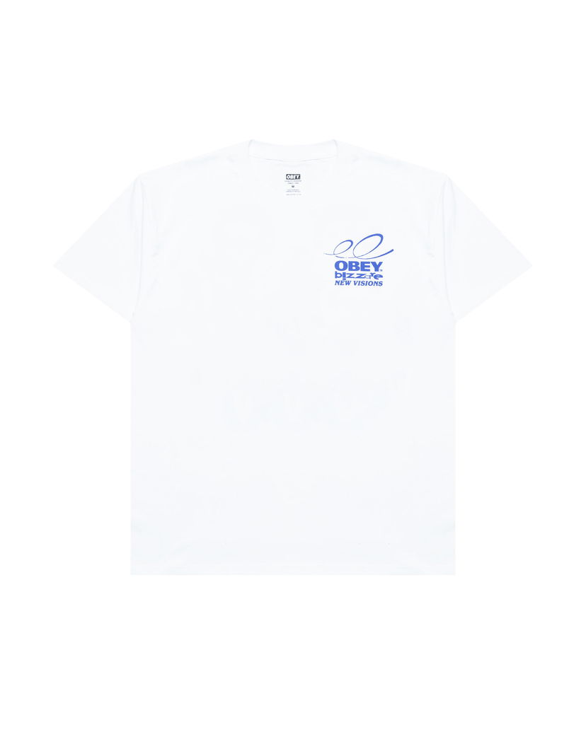 T-paita OBEY Obey Bizarre New Visions T-Shirt Valkoinen | 165264057-WHT