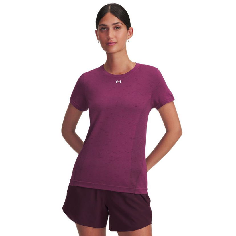 T-paita Under Armour Under Armour Vanish Seamless T-Shirt Burgundia | 1384406-659