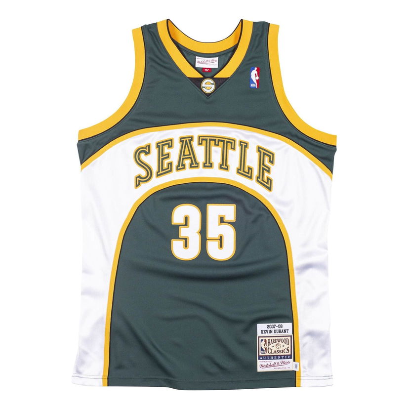 Jersey Mitchell & Ness NBA Seattle SuperSonics 2007-08 Kevin Durant Road Jersey Vihreä | AJY4GS18105-SSUDKGN07KDU