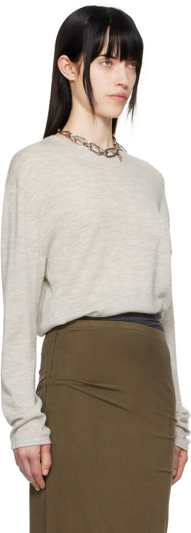 Villapaita Acne Studios Acne Studios Cashmere Crew Neck Sweater Vihreä | B60354-, 4