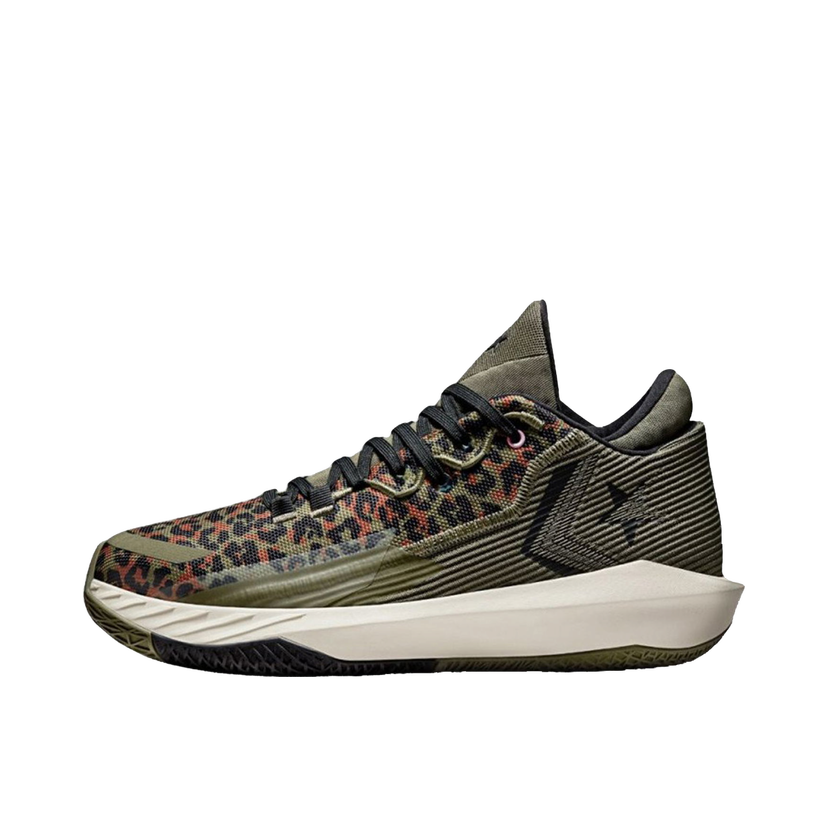 Koripallo Converse All Star BB Jet Mid Archive Print Leopard Ruskea | 172176C