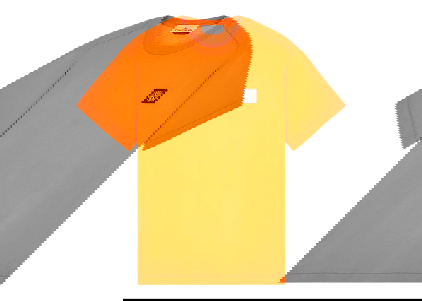 T-paita Stone Island Short Sleeve T-Shirt Orange Oranssi | 801522379 - V0032, 0