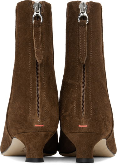Vaatteet Aeyde Aeyde Zoe Suede Ankle Boots Ruskea | A11-AB-ZAZSS35KT-223-990-022, 1