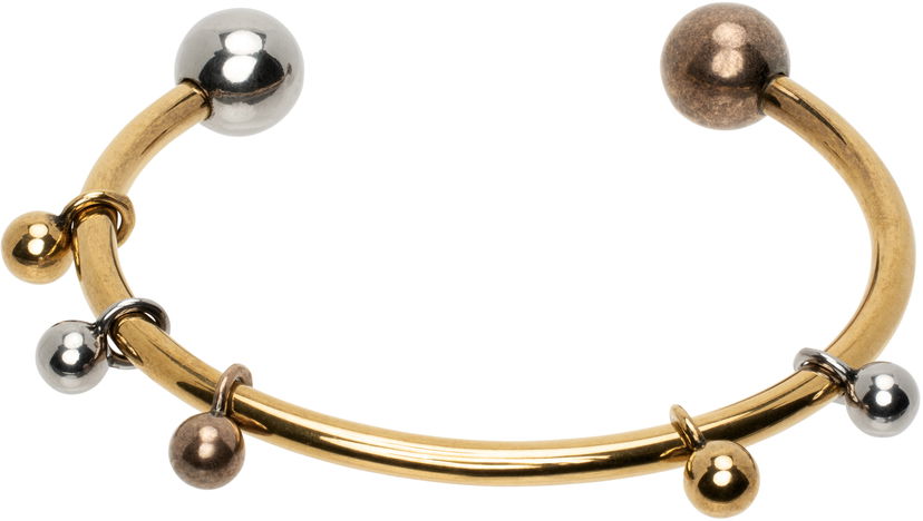 Rannerengas LEMAIRE Lemaire Rattle Bracelet with Charms Metallinen | JW0077 LO036