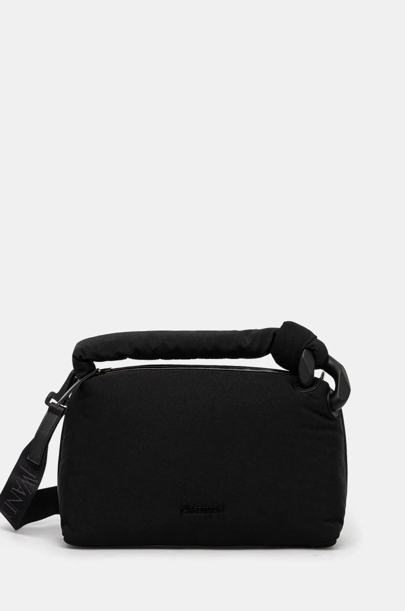 Olkalaukku JW Anderson JW Anderson The Jwa Puffy Corner Bag Musta | HB0640.FA0382.999