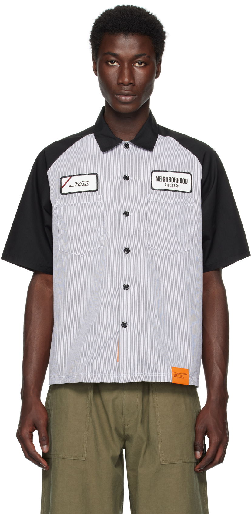 Paita Neighborhood Neighborhood Classic Work Shirt Valkoinen | 251TSNH-SHM04