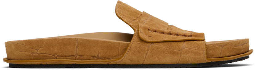 Uimapuvut Jacquemus Jacquemus Suede Loafer Sandals Ruskea | 25E251FO172-4355