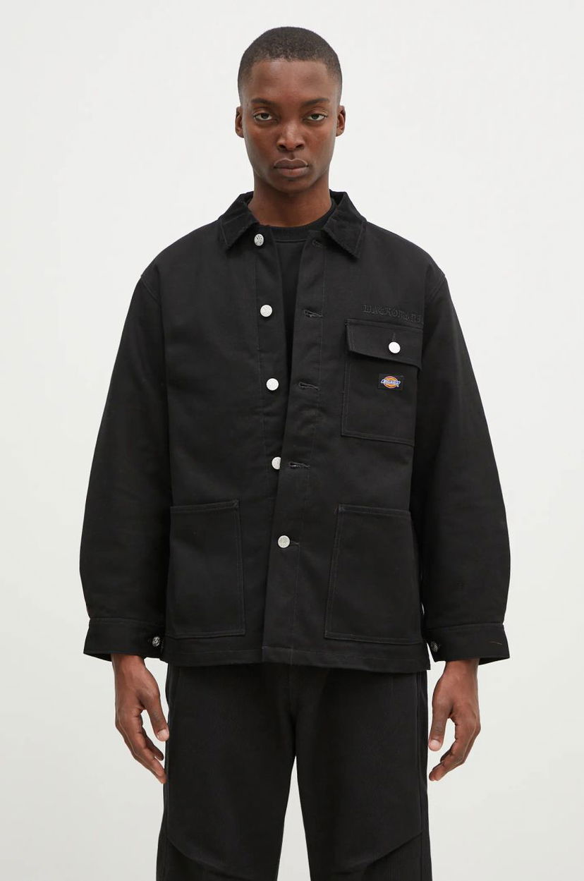 Paita WACKO MARIA Black Chore Coat Musta | 24FW.WMO.DC01