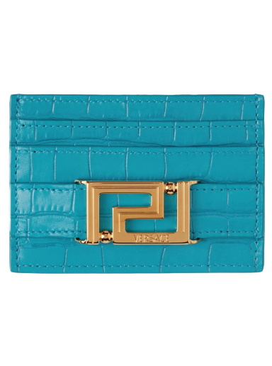 Lompakko Versace Greca Goddess Card Holder Sininen | 1007218_1A08724