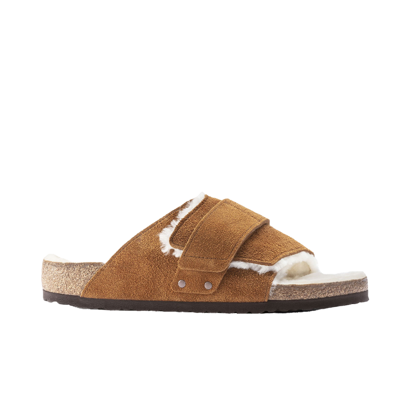 Tennarit ja kengät Birkenstock Kyoto Shearling Suede Mink Ruskea | 1023202/1023228