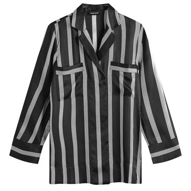 Paita Anine Bing Lynette Print Shirt, Size Medium Musta | A-07-10345-PRT31, 1