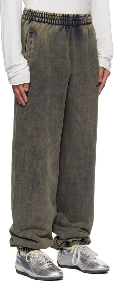 Verryttelyhousut We11done We11done Teddy ID Jogger Sweatpants Vihreä | WD-TA2-25-708-U-CH, 1