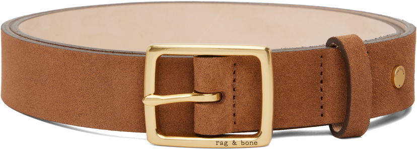 Vyöt rag & bone Rag & Bone Boyfriend Suede Belt Ruskea | WJW25PB1001SU1