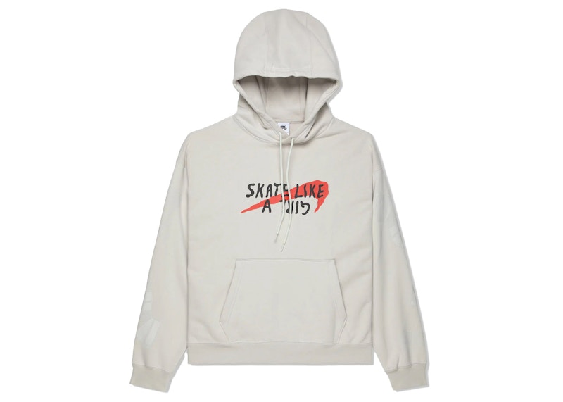 Huppari Nike SB SB Skate Like A Girl Hoodie Beige | DQ7304-072