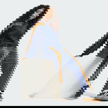 Verryttelyhousut adidas Performance Velour Track Pants Sininen | JN8290, 2