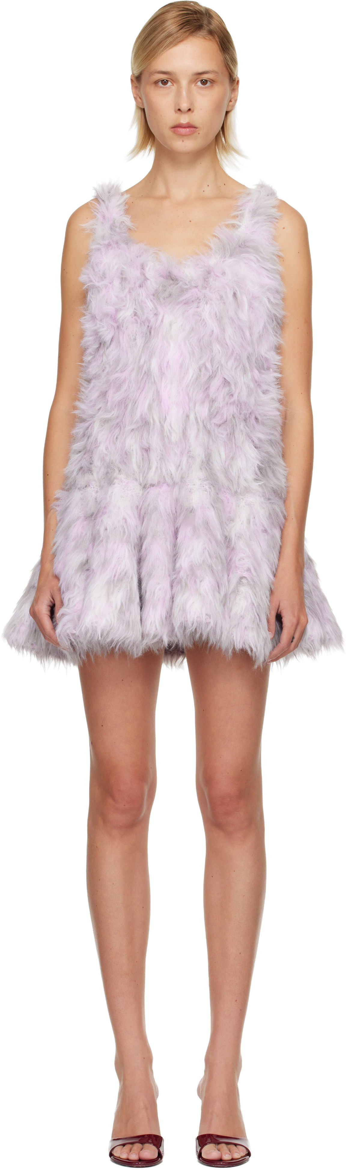 Mekko Diesel M-Astrid Faux-Fur Minidress Monivärinen | A21450 0EGCD, 0