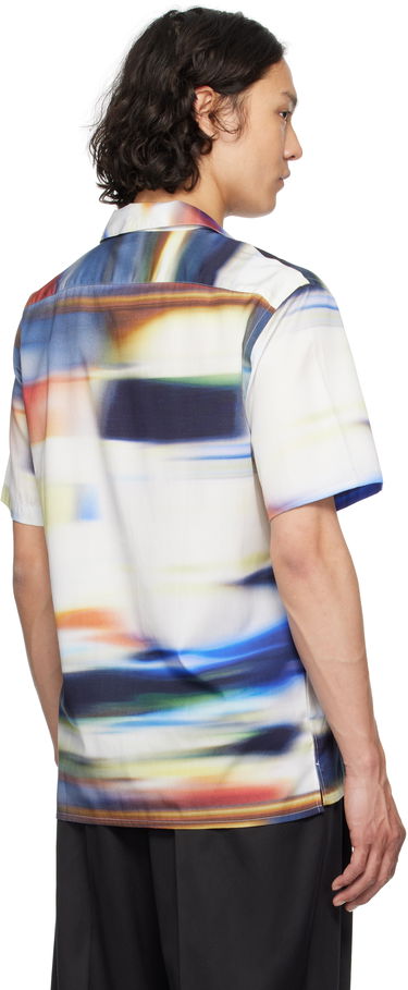 Paita Paul Smith PS Paul Smith Motion Blur Short-Sleeve Shirt Monivärinen | M2R-695U-P22285-01, 2