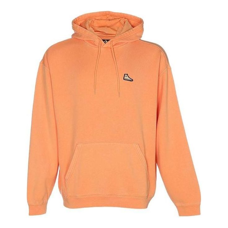 Huppari Converse Go-To Patch Loose-Fit Pullover Hoodie Oranssi | 10025537-A05, 0
