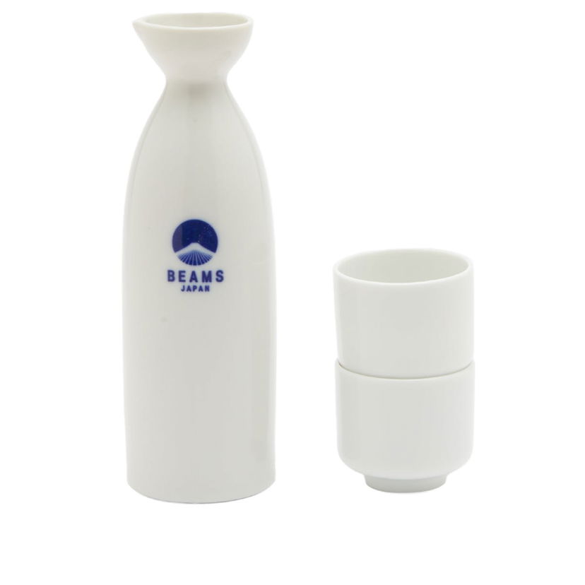 Kodin sisustus BEAMS Beams Japan Ceramic Sake Set Valkoinen | 56710392950-01