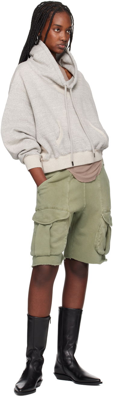 Shortsit R13 R13 Multipocket Relaxed Sweat Shorts Vihreä | R13WK253-001BD, 3