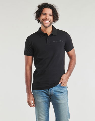 Poolopaita GUESS NOLAN SS POLO Musta | M4RP6-KBL51-JBLK, 0