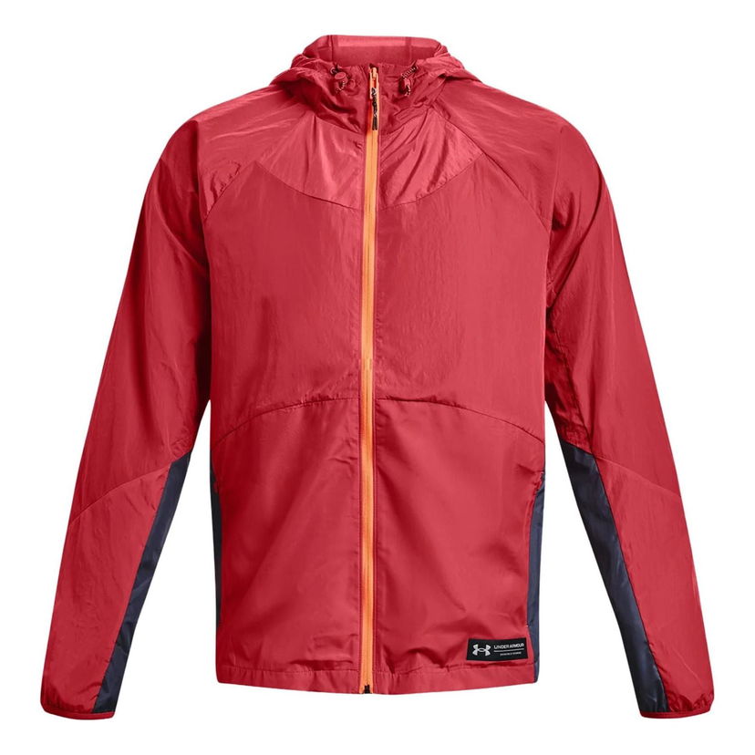 Tuulitakki Under Armour Rush Woven Full Zip Jacket Punainen | 1377181-638