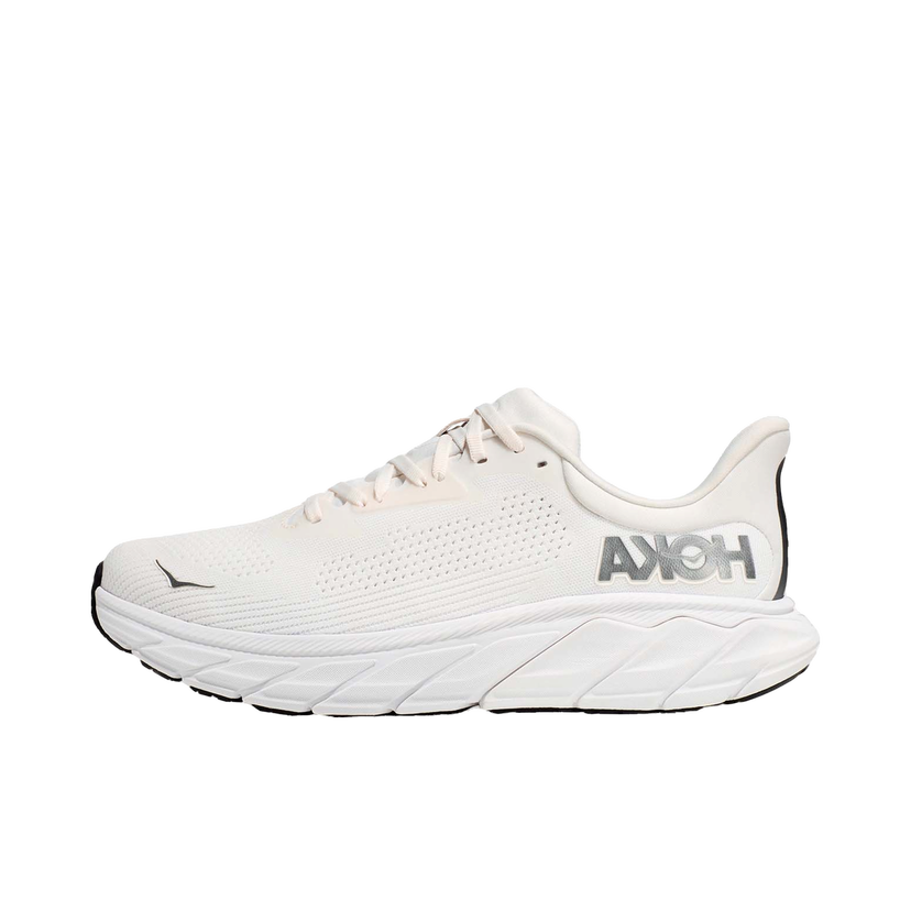 Juoksu Hoka One One Arahi 7 Blanc De Blanc Steel Wool Valkoinen | 1147850-BDBSW