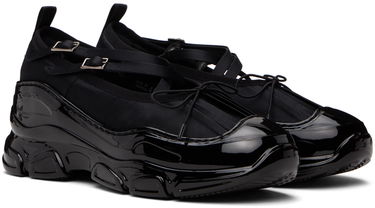 Vaatteet Simone Rocha Simone Rocha Classic Buckle Tracker Ballerinas Musta | HT19-M 0755, 3