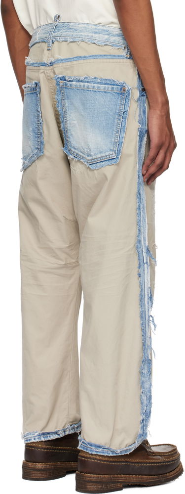 Jeans DSQUARED2 Dsquared2 Super Ripped Mixed Jeans Sininen | S74LB1630_S30309, 2