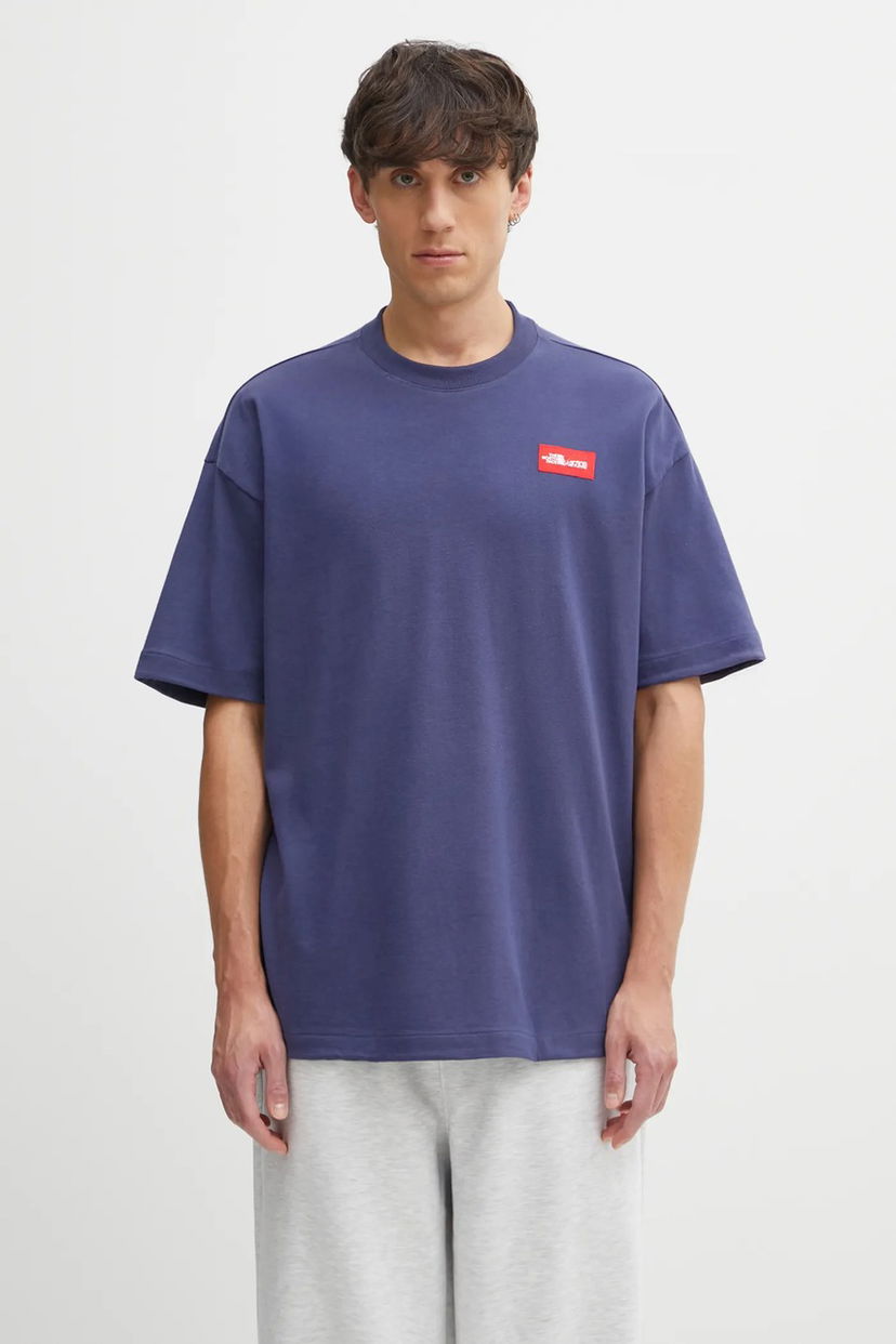 T-paita The North Face Oversized Redbox T-Shirt Sininen | NF0A8EG5BOT1