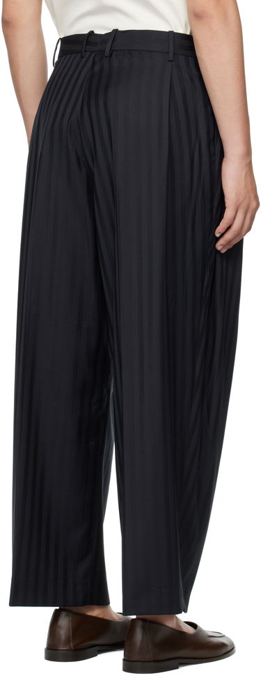 Housut HED MAYNER Hed Mayner Wool Pleated Trousers Musta | HMMB30012A-HB210, 2